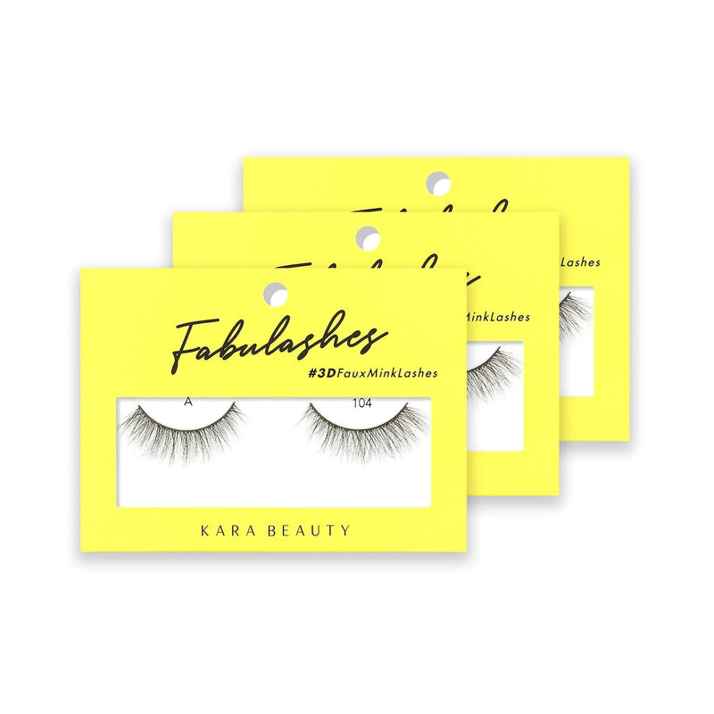 Kara Beauty A104 - 3D Faux Mink Lashes - MeStore - Kara Beauty