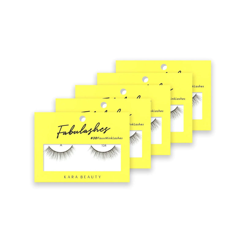 Kara Beauty A104 - 3D Faux Mink Lashes - MeStore - Kara Beauty