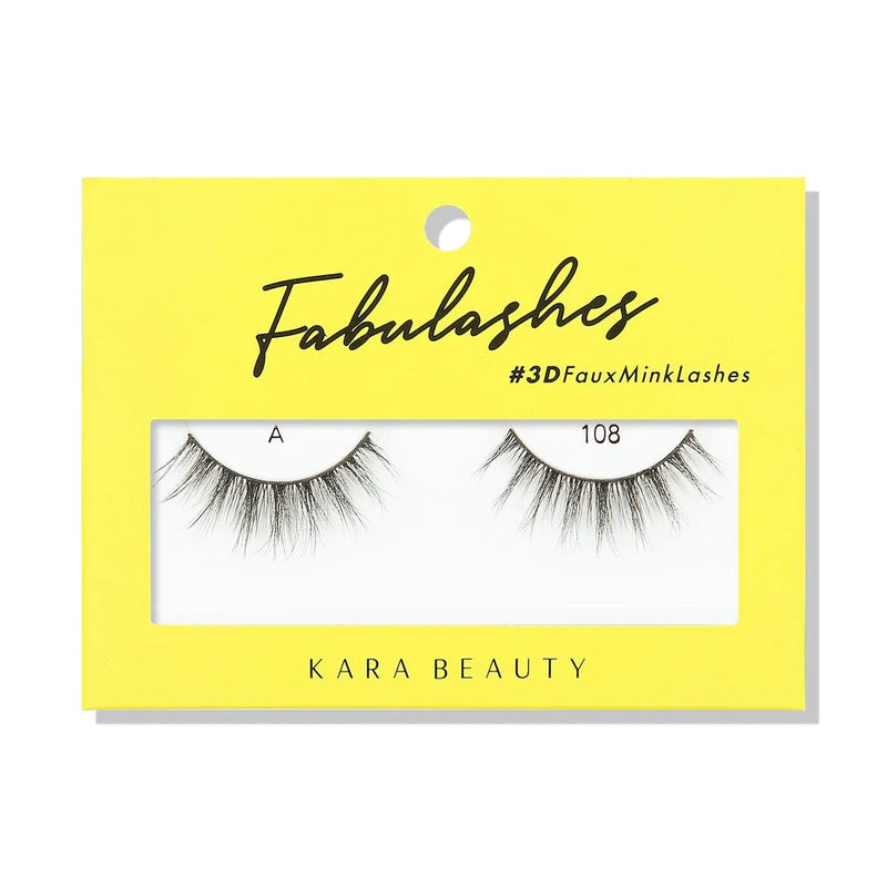 Kara Beauty A108 - 3d Faux Mink Lashes - MeStore - Kara Beauty