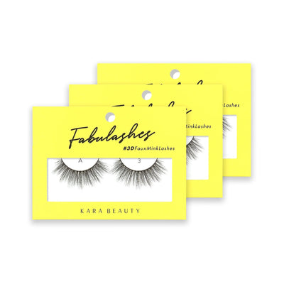 Kara Beauty A3 - 3d Faux Mink Lashes - MeStore - Kara Beauty