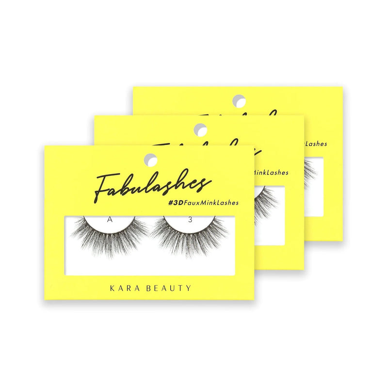 Kara Beauty A3 - 3d Faux Mink Lashes - MeStore - Kara Beauty