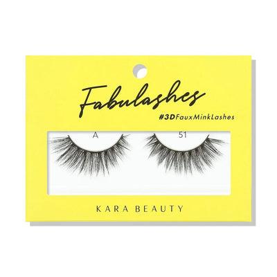 Kara Beauty A51 - 3d Faux Mink Lashes - MeStore - Kara Beauty