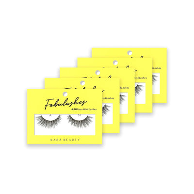 Kara Beauty A51 - 3d Faux Mink Lashes - MeStore - Kara Beauty