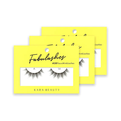 Kara Beauty A54 - 3d Faux Mink Lashes - MeStore - Kara Beauty