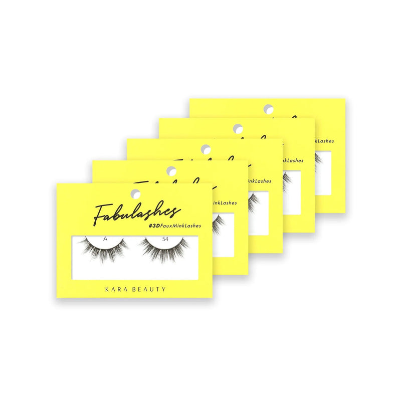 Kara Beauty A54 - 3d Faux Mink Lashes - MeStore - Kara Beauty