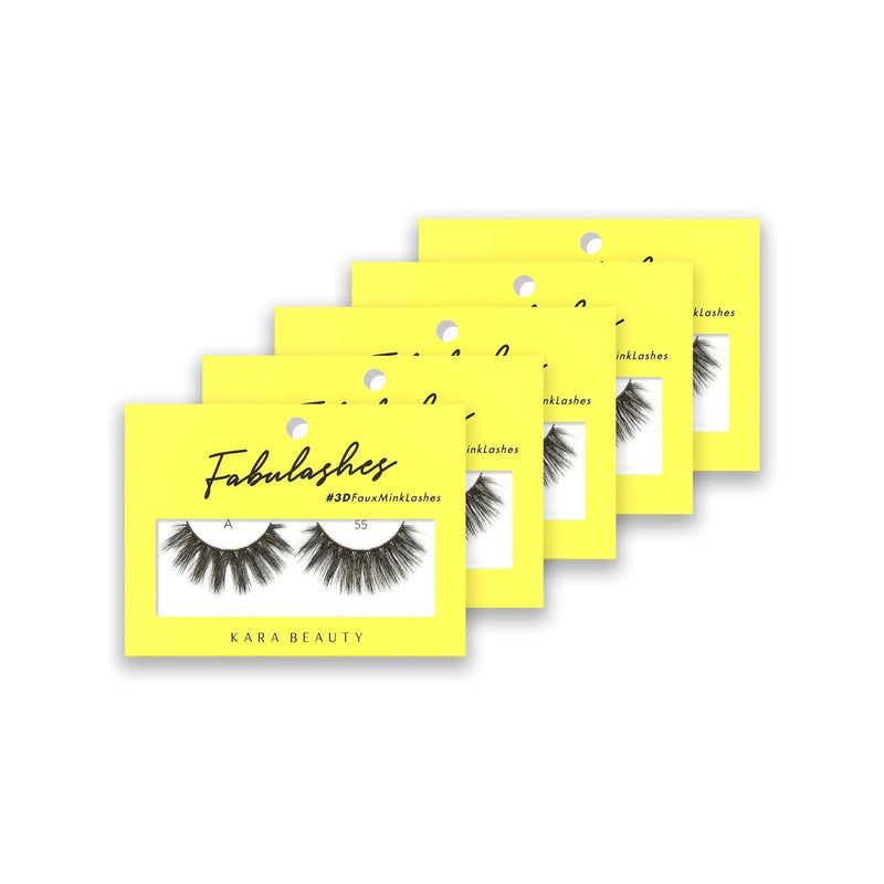 Kara Beauty A55 - 3d Faux Mink Lashes - MeStore - Kara Beauty