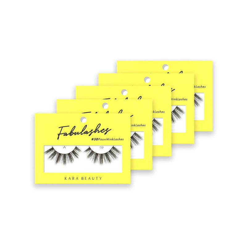 Kara Beauty A59 - 3d Faux Mink Lashes - MeStore - Kara Beauty