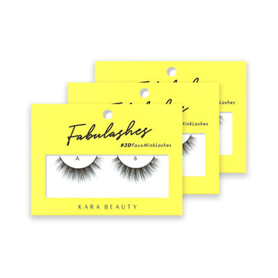 Kara Beauty A6 - 3d Faux Mink Lashes - MeStore - Kara Beauty