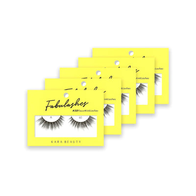 Kara Beauty A60 - 3d Faux Mink Lashes - MeStore - Kara Beauty