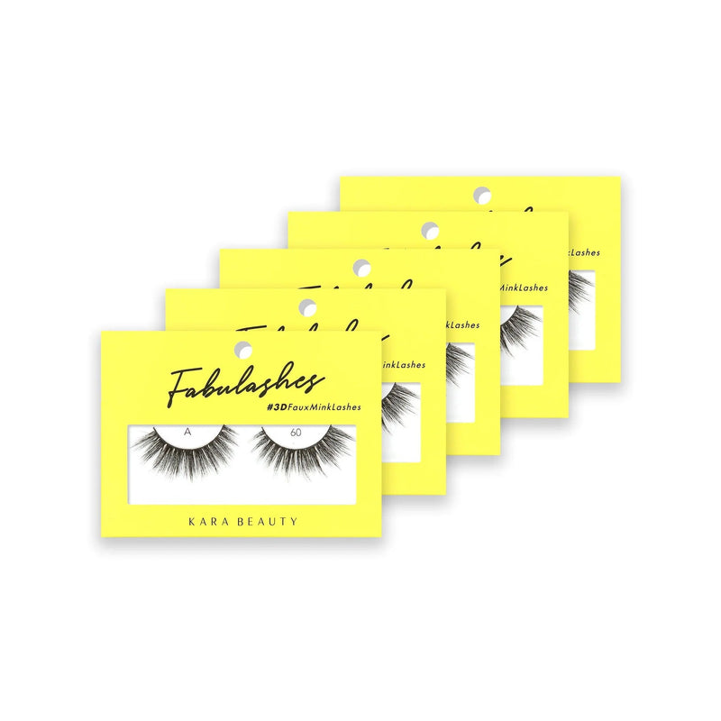 Kara Beauty A60 - 3d Faux Mink Lashes - MeStore - Kara Beauty