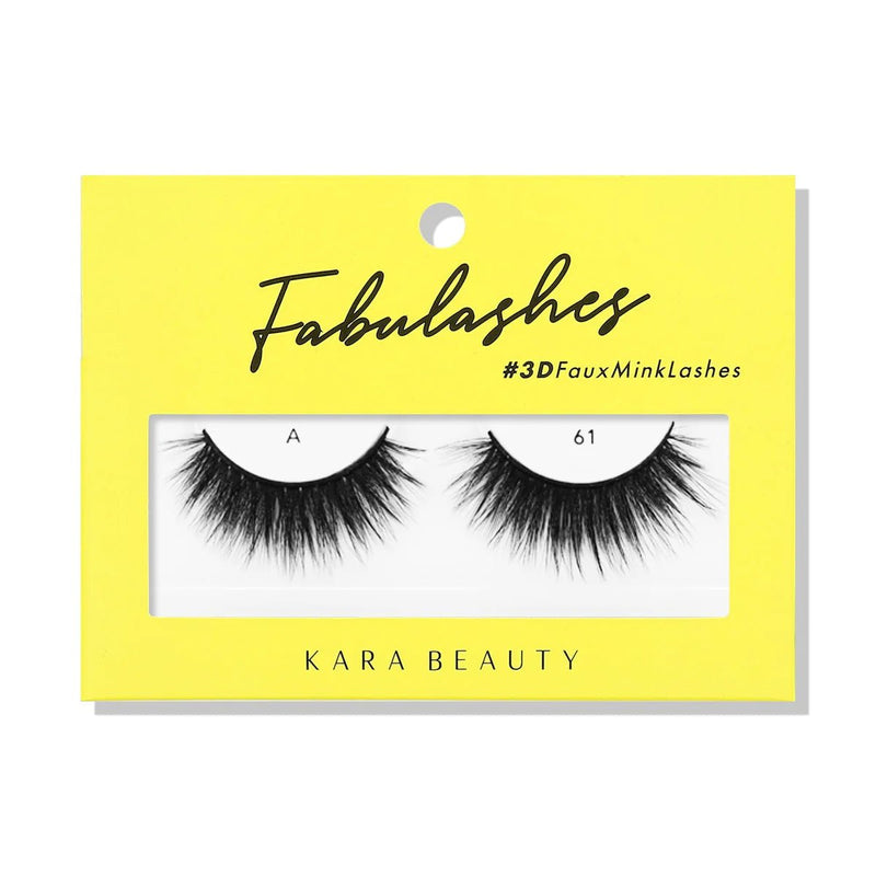 Kara Beauty A61 - 3d Faux Mink Lashes - MeStore - Kara Beauty