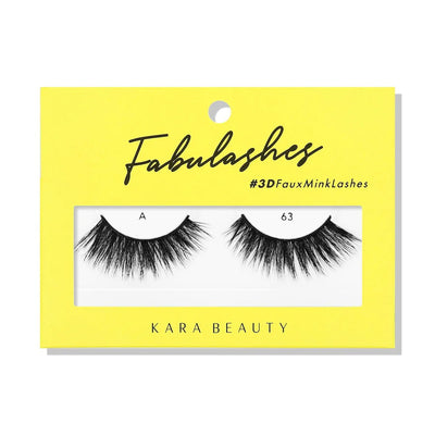 Kara Beauty A63 - 3d Faux Mink Lashes - MeStore - Kara Beauty