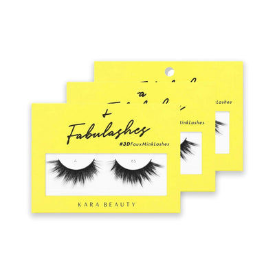 Kara Beauty A65 - 3d Faux Mink Lashes - MeStore - Kara Beauty