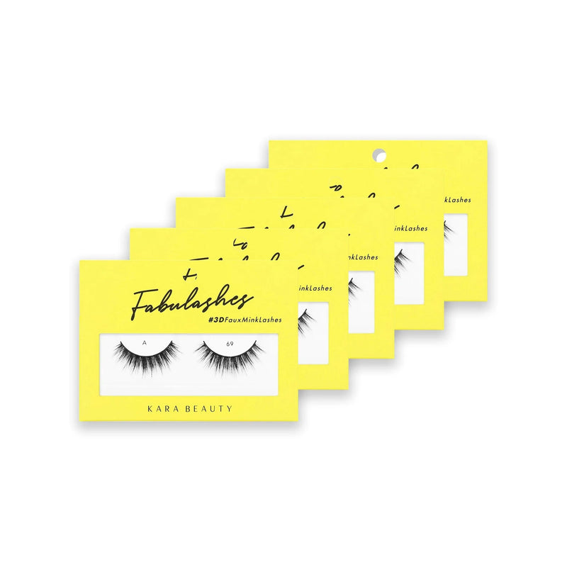 Kara Beauty A69 - 3D Faux Mink Lashes - MeStore - Kara Beauty