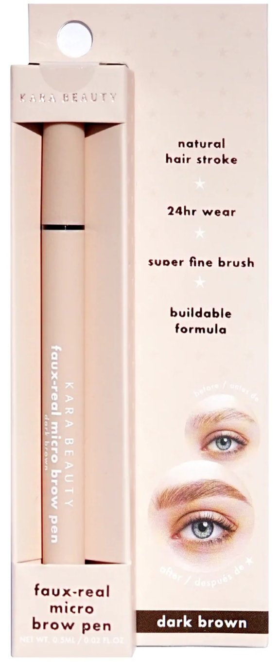 Kara Beauty - Faux - real Micro Brow Pen(Dark Brown) - MeStore - Kara Beauty