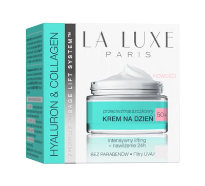 La Luxe Hyalur & Colla Repair Concentrated Day Cream 60+ - MeStore - Eveline