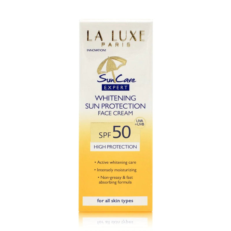 La Luxe Sun Protection Face Cream Whitening Spf 30 50ml - MeStore - Eveline