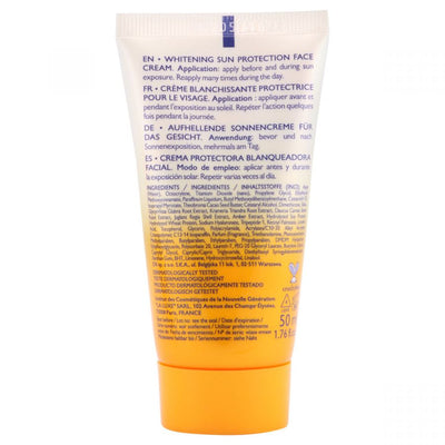 La Luxe Sun Protection Face Cream Whitening Spf 30 50ml - MeStore - Eveline