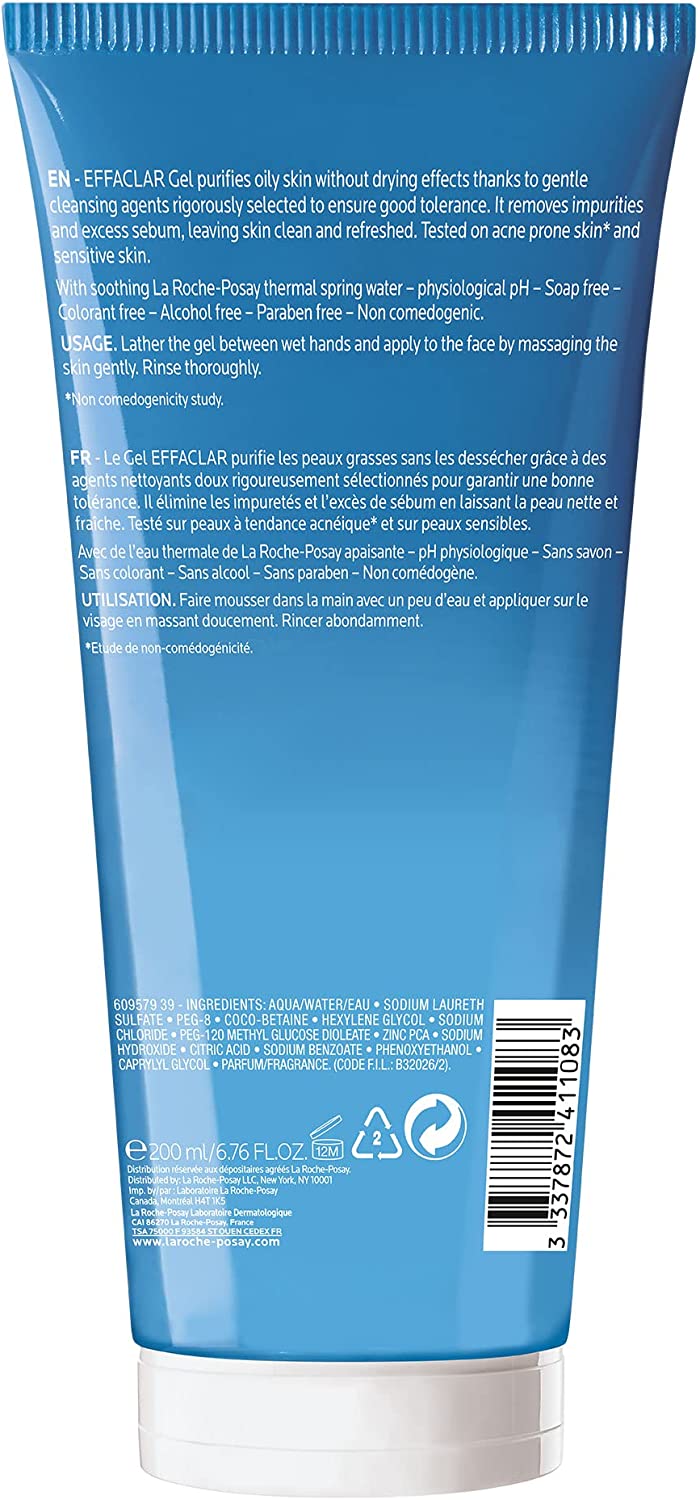 La Roche Posay Effaclar Purifying Foaming Gel 200ml - MeStore - La roche Posay