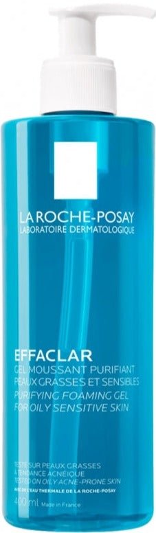 La Roche Posay Effaclar Purifying Foaming Gel For Oily Sensitive Skin 400ml - MeStore - La roche Posay