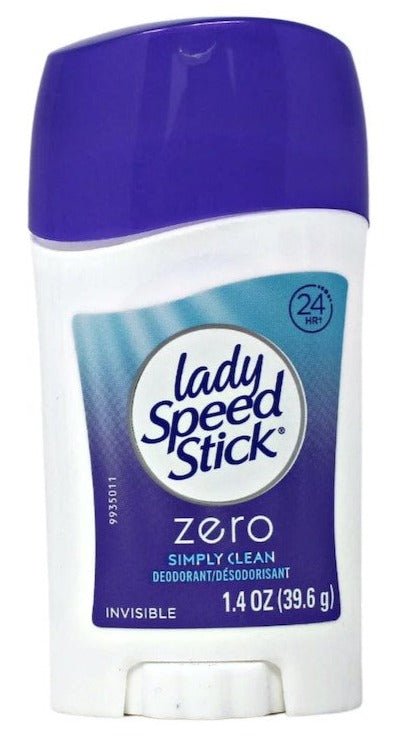 Lady Speed Stick 1.4oz Zero Simply Clean - MeStore - Lady Speed