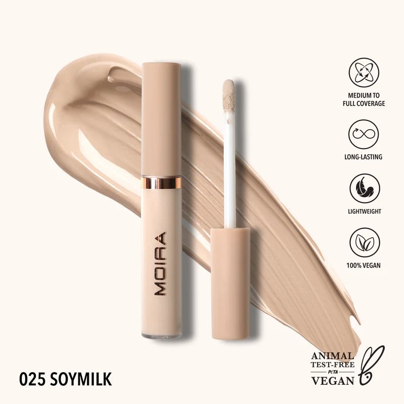 Lavish Creamy Concealer (025, Soymilk) - MeStore - Moira Beauty