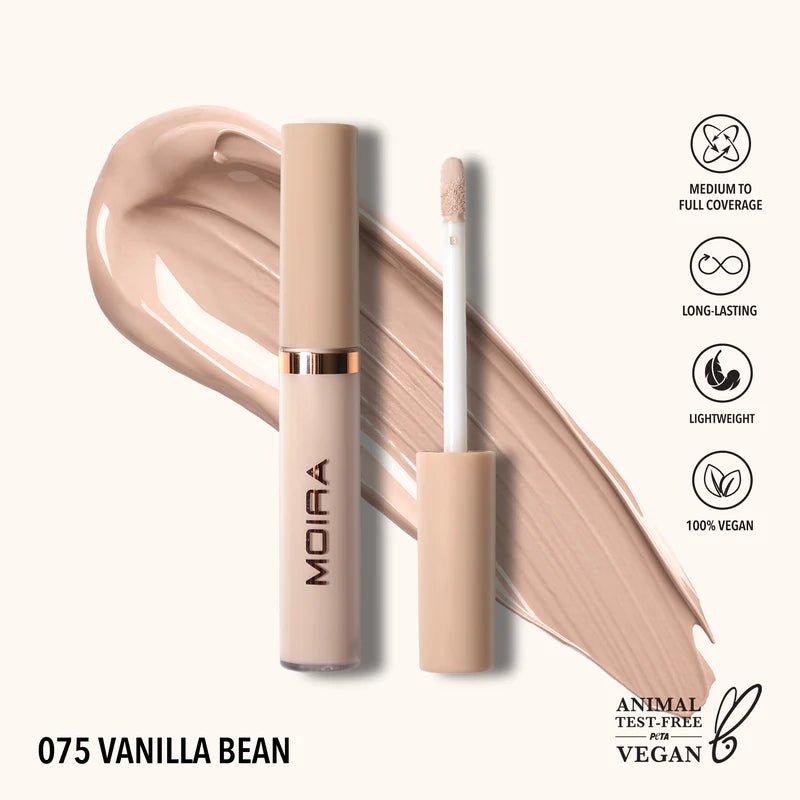 Lavish Creamy Concealer (075, Vanilla Bean) - MeStore - Moira Beauty