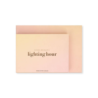 Lighting Hour Blush & Highlight Palette - MeStore - Kara Beauty