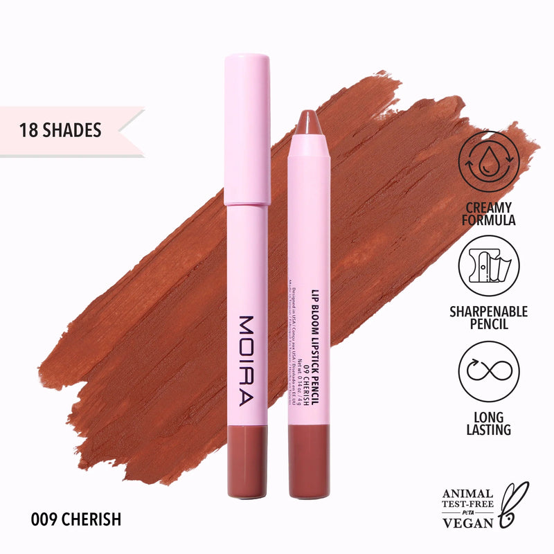 Lip Bloom Lipstick Pencil (009, Cherish) - MeStore - Moira Beauty