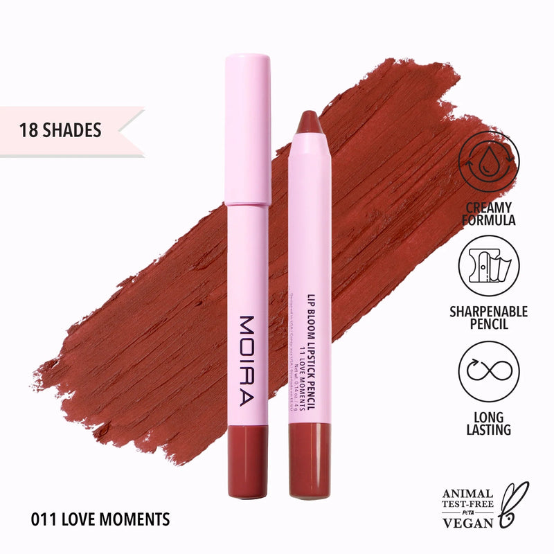 Lip Bloom Lipstick Pencil (011, Love Moments) - MeStore - Moira Beauty