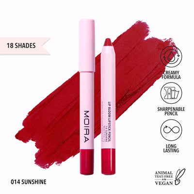 Lip Bloom Lipstick Pencil (014, Sunshine) - MeStore - Moira Beauty