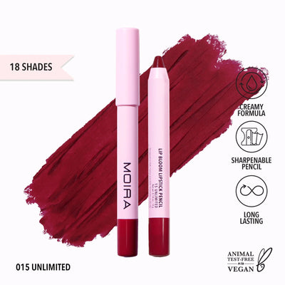 Lip Bloom Lipstick Pencil (015, Unlimited) - MeStore - Moira Beauty