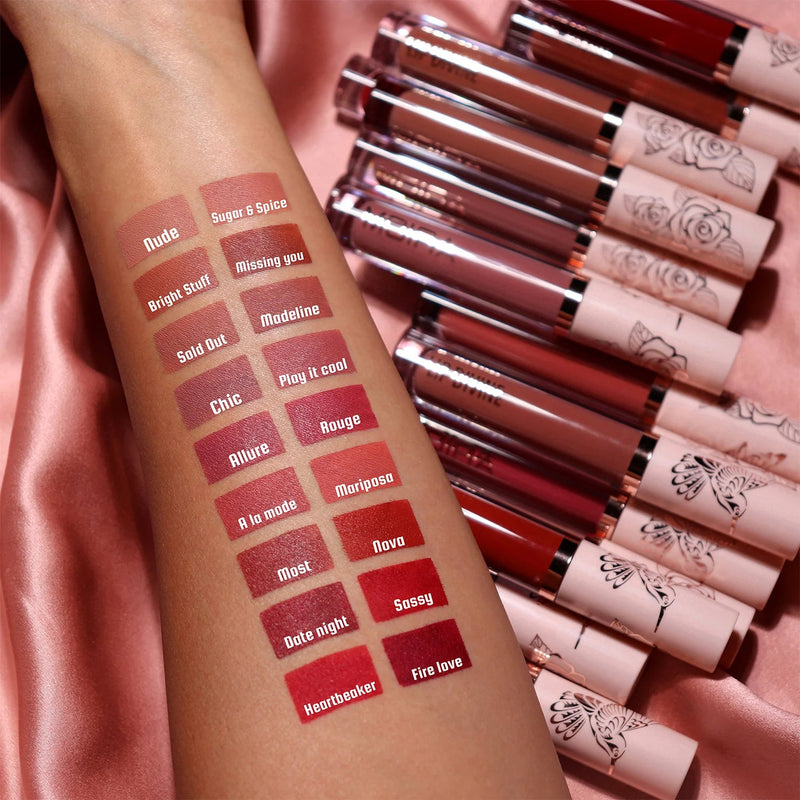 Lip Divine Liquid Lipstick (010, Rogue) - MeStore - Moira Beauty