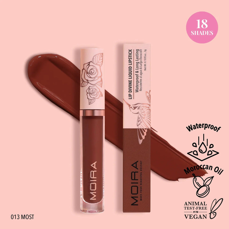 Lip Divine Liquid Lipstick - MeStore - Moira Beauty