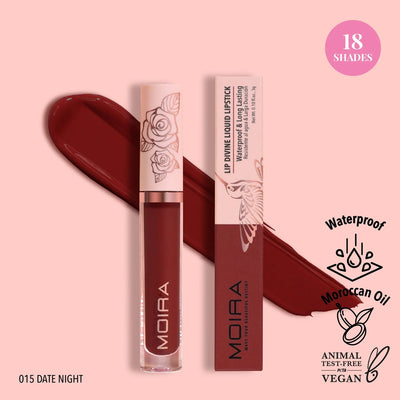 Lip Divine Liquid Lipstick - MeStore - Moira Beauty