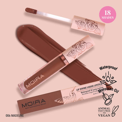 Lip Divine Liquid Lipstick - MeStore - Moira Beauty