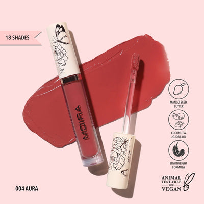 Lip Plush Cream (004, Aura) - MeStore - Moira Beauty