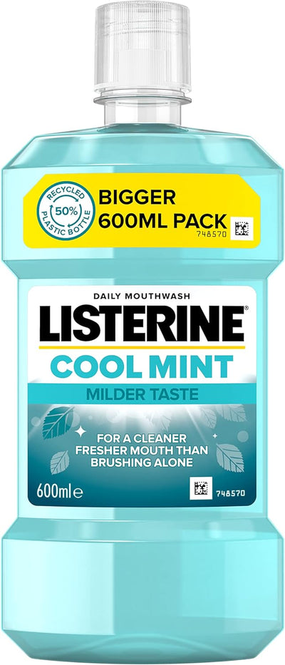 Listerine Coolmint Mildmint 600Ml - MeStore - Listerine