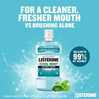 Listerine Coolmint Mildmint 600Ml - MeStore - Listerine