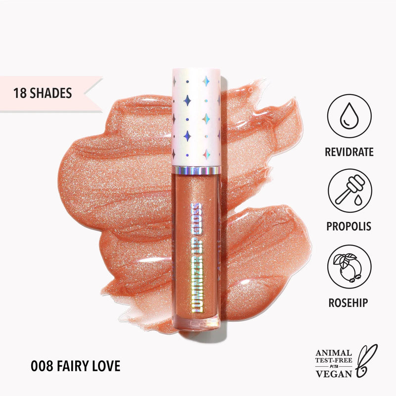 LLG008 - Luminizer Lip Gloss (008, Fairy Love) - MeStore - Moira Beauty