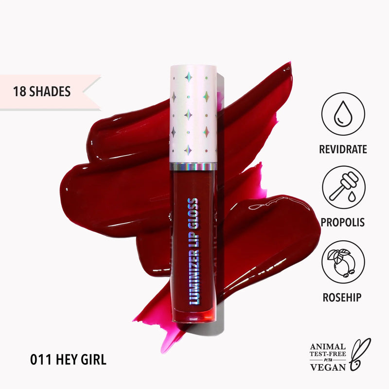 LLG011 - Luminizer Lip Gloss (011, Hey Girl) - MeStore - Moira Beauty