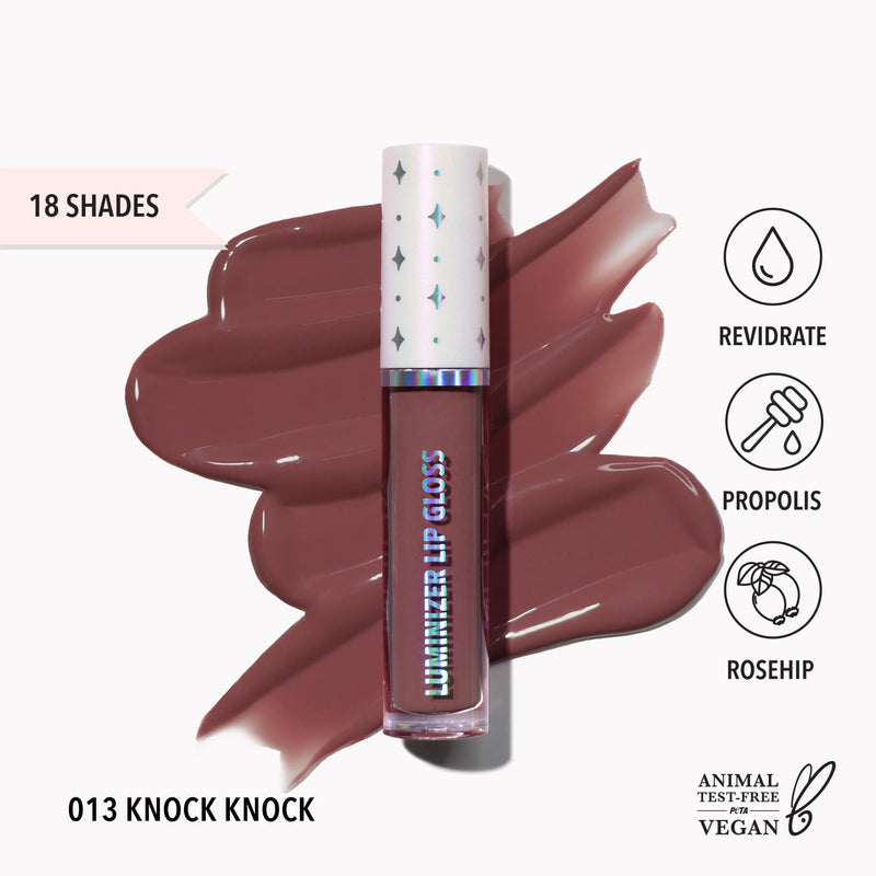 LLG013 - Luminizer Lip Gloss (013, Knock - Knock) - MeStore - Moira Beauty