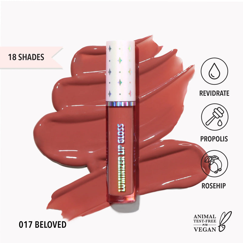 LLG017 - Luminizer Lip Gloss (017, Beloved) - MeStore - Moira Beauty