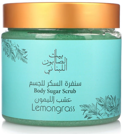 Loubnani - Body Sugar Scrub Lemon Grass 500g - MeStore - LOUBNANI