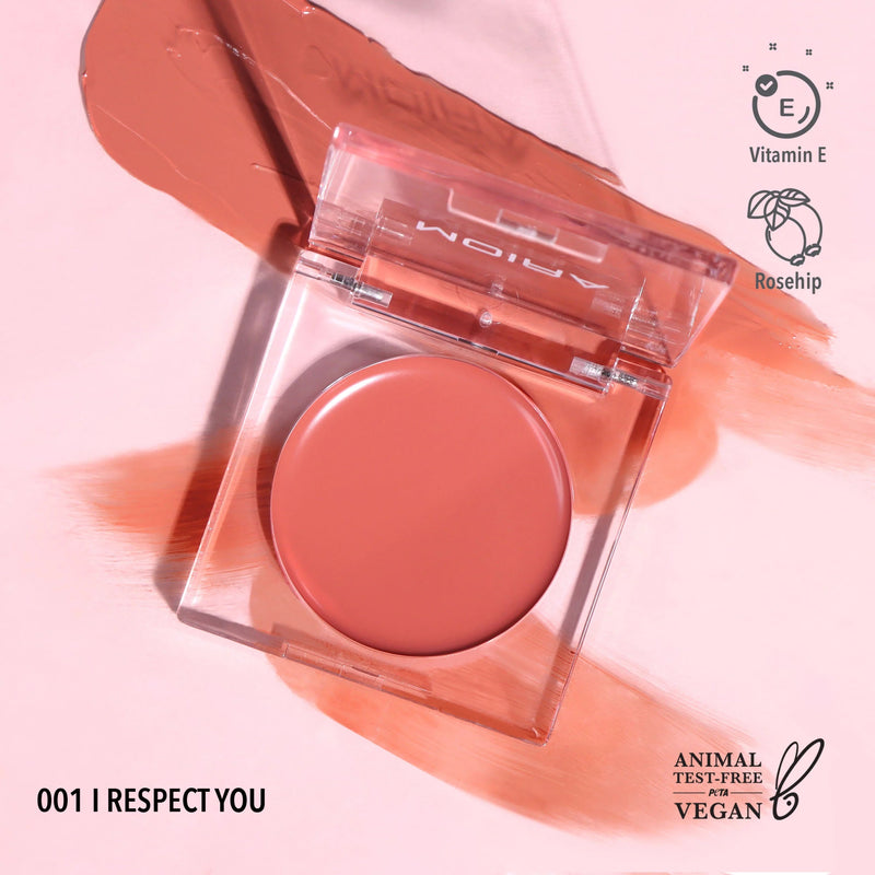 Loveheat Cream Blush (001, I Respect You) - MeStore - Moira Beauty