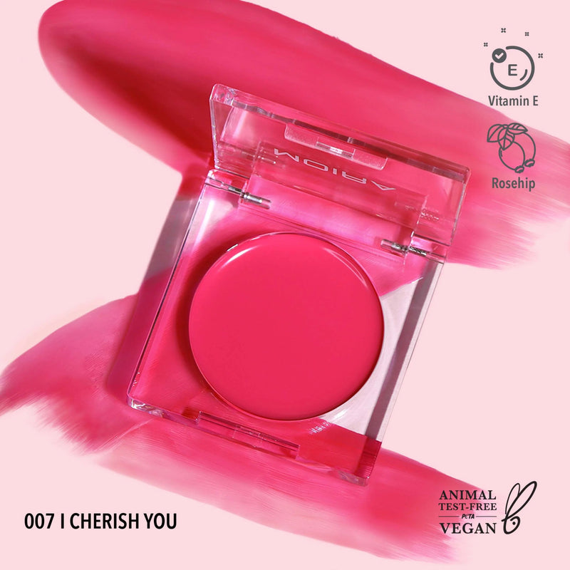 Loveheat Cream Blush (007, I Cherish You) - MeStore - Moira Beauty