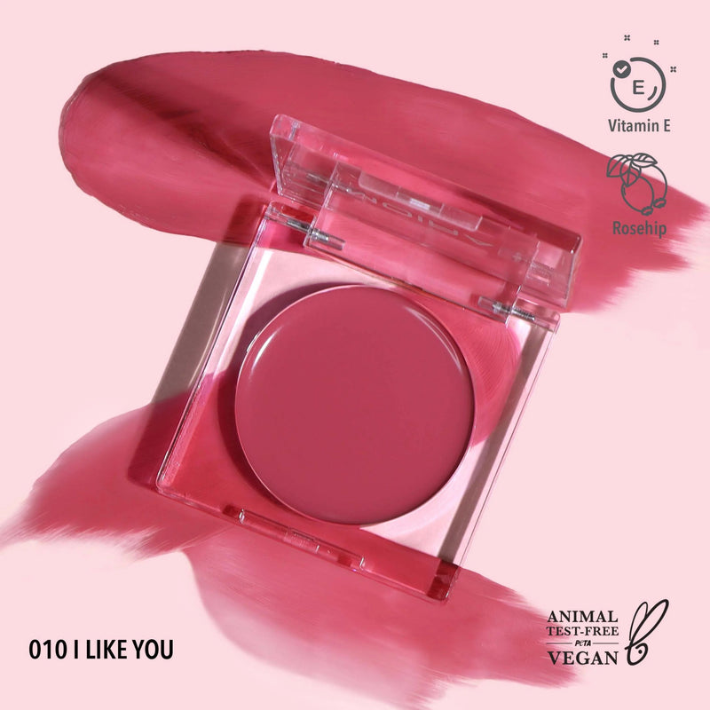 Loveheat Cream Blush (010, I Like You) - MeStore - Moira Beauty