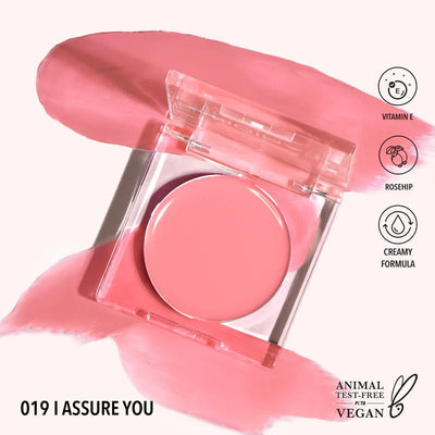 Loveheat Cream Blush (019, I Assure You) - MeStore - Moira Beauty