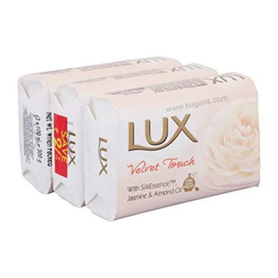 Lux Soap 80G Velvet Touch 3 Pack - MeStore - Lux