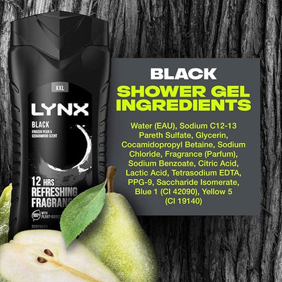 Lynx Shower Gel 225Ml Black - MeStore - MeStore